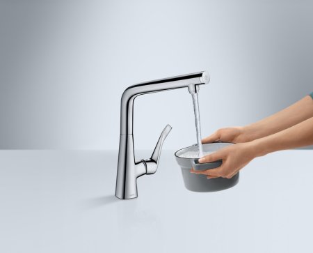 Смеситель для кухонной мойки Hansgrohe Metris S 14883000 