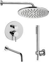 Душевая система Paffoni Light KITLIG019CR046 Хром