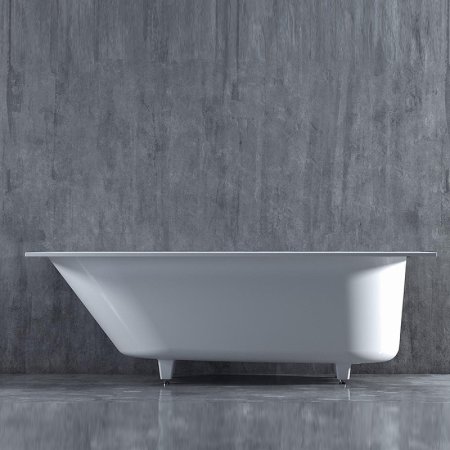 Ванна из искусственного камня Salini Ornella Kit 180х80 102412G Белая глянцевая 