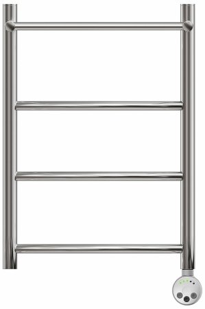 Электрический полотенцесушитель Point Афина PN04156PE П3 500x600 с полкой левый/правый Хром 