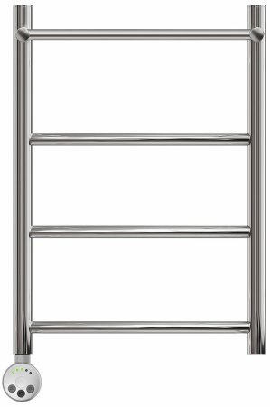 Электрический полотенцесушитель Point Афина PN04156PE П3 500x600 с полкой левый/правый Хром 