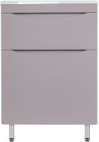 Тумба под раковину Style Line Бергамо 60 СС-00002309 Серая антискрейч