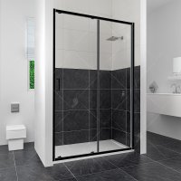 Душевая дверь в нишу RGW Classic CL-14B 150х185 профиль черный