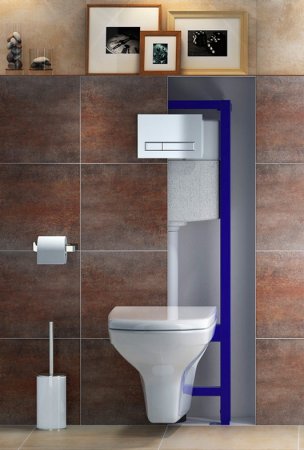 Система инсталляции для унитазов Cersanit Hi-Tech P-IN-MZ-HI-TEC 