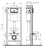 Система инсталляции для унитазов Cersanit Hi-Tech P-IN-MZ-HI-TEC 