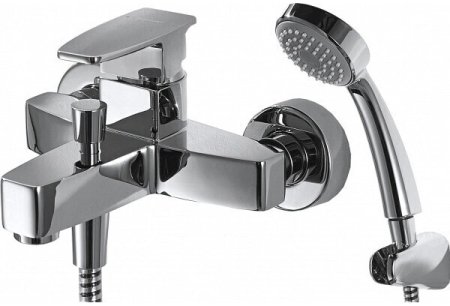 Смеситель для ванны Bravat Riffle F672106C-B, хром 