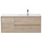 Тумба с раковиной BelBagno KRAFT-1200-2C-1A-SO-RGB-R Rovere Galifax Bianco