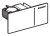 Кнопка смыва Geberit Sigma 70 115.630.SI.1 белая 