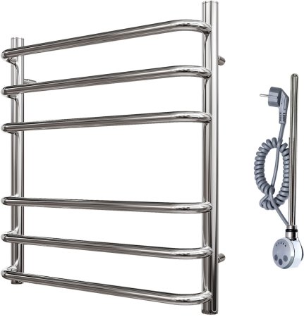 Полотенцесушитель электрический Point Нептун PN09156E П6 500x600 левый/правый, хром 