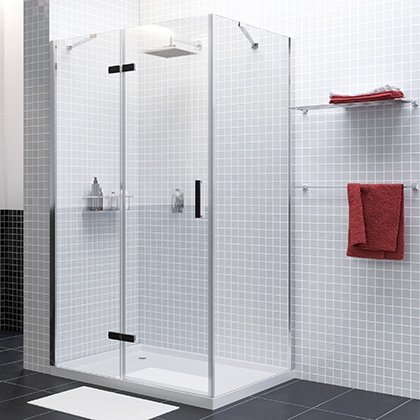 Душевой уголок WasserKRAFT Aller Black 10H10LB 120x100 см 