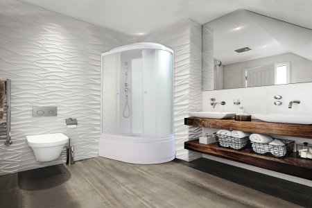 Душевая кабина Parly Bianco Эконом EB122 L 