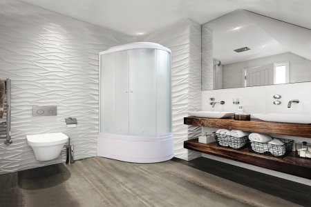 Душевая кабина Parly Bianco Эконом EB122 L 