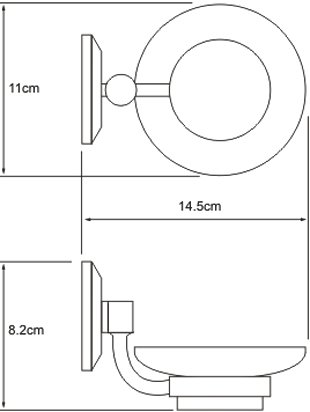 Мыльница WasserKRAFT Rhein K-6229 