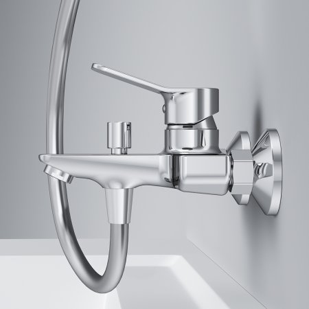 Смеситель для ванны AM.PM X-Joy F85A10000 Хром 