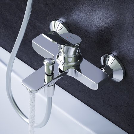 Смеситель для ванны AM.PM X-Joy F85A10000 Хром 