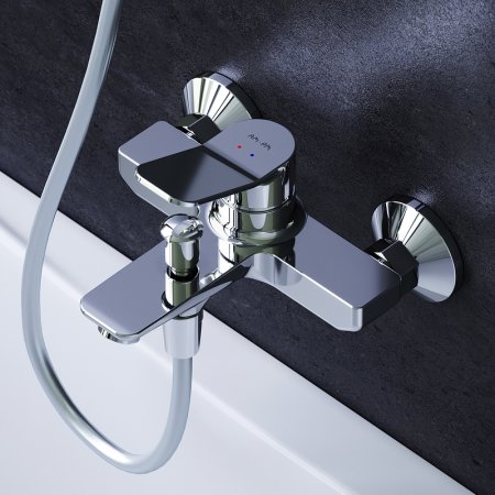 Смеситель для ванны AM.PM X-Joy F85A10000 Хром 