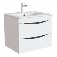 Тумба с раковиной IDDIS Cloud 60 подвесная белая (CLO60W0i95K) Тумба с раковиной IDDIS Cloud 60 подвесная белая (CLO60W0i95K)