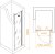 Душевая дверь Dolphin TN-03 600 