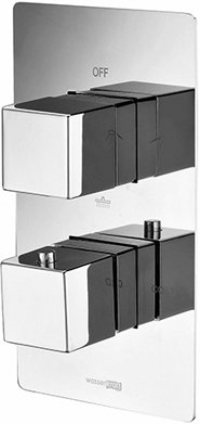 Термостат WasserKRAFT Alme 1544 Thermo С ВНУТРЕННЕЙ ЧАСТЬЮ, для ванны с душем 