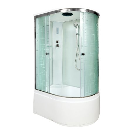 Душевая кабина Deto ЕМ4512 L с электрикой (эл.) 