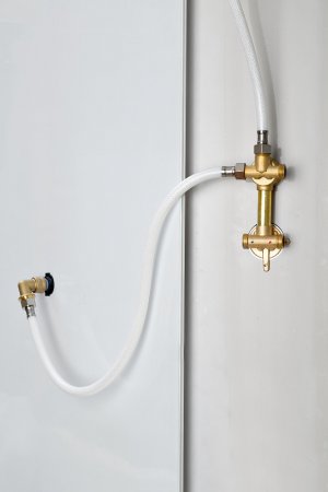 Душевая кабина Deto ЕМ4512 L с электрикой (эл.) 