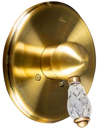 Смеситель для душа Boheme Crystal 305-CRST Бронза 
