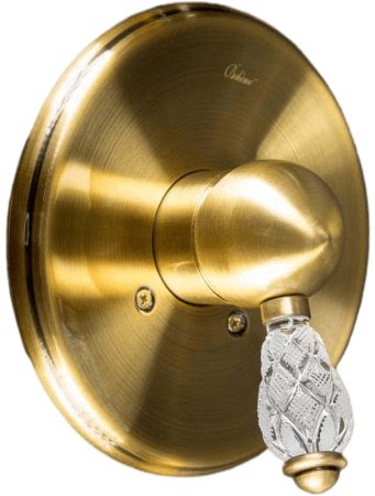 Смеситель для душа Boheme Crystal 305-CRST Бронза 