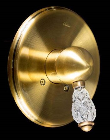 Смеситель для душа Boheme Crystal 305-CRST Бронза 