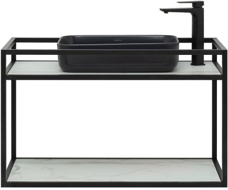 Консоль под раковину Allen Brau Liberty 90 1.33003.BB Черный браш 