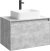Корпус тумбы под раковину Aqwella 5 Stars Mobi 80 MOB0108BS подвесной Бетон светлый 