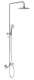 Душевая система Omnires Y 1244X/6 с термостатом, хром 