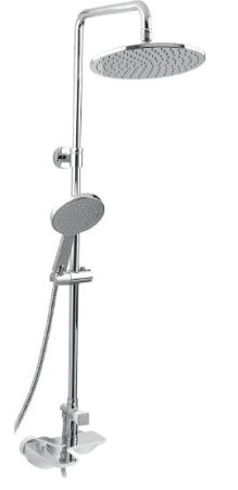 Душевая система Timo Helmi SX- 1070/00-16 (1060) chrome-white хром 