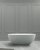 Ванна из искусственного камня ABBER Stein AS9624-1.7 белая матовая 