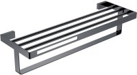 Полка для полотенец Boheme Q 10947-SGM Антрацит глянец