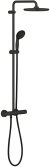 Душевая система Grohe Vitalio Start System 250 266772430 с термостатом Черный матовый 