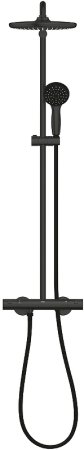 Душевая система Grohe Vitalio Start System 250 266772430 с термостатом Черный матовый 