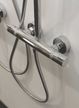 Душевая система Hansgrohe Raindance Select S 27129000 с термостатом Хром 