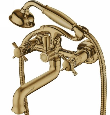 Смеситель для ванны Kaiser Cross 41022-1 Бронза 