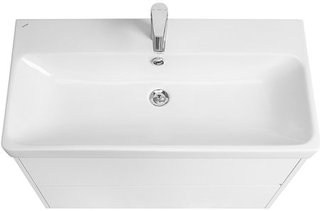 Тумба с раковиной Aquaton Сканди 90 1A2519K0SD010 подвесная Белая 