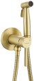 Гигиенический душ со смесителем Splenka S221.52.03, сатин золотой 