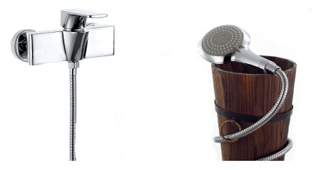 Смеситель D&K Berlin Freie DA1433101 для душа, хром 