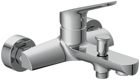 Смеситель для ванны Cersanit Flavis 63035 Хром 