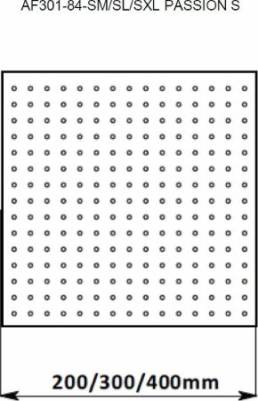 Верхний душ Aquanet Passion AF301-84-SM Хром 