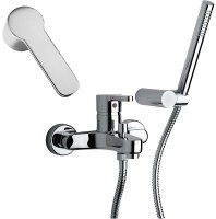 Смеситель для ванны Paini Arena 92CR105FTKM Хром