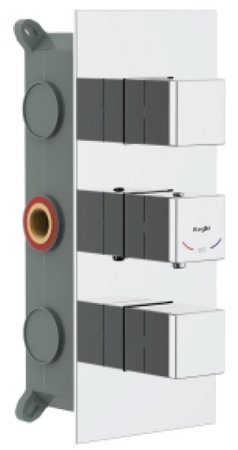 Смеситель для душа термостат Raglo R02.263, хром 
