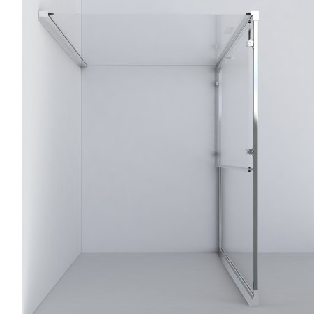 Душевой уголок Vincea Garda VSR-1G1013CH 130х100 см. хром , стекло шиншилла 