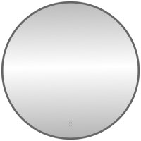 Зеркало с подсветкой LED Fixsen FX-1070F круглое 70х70 см, графит Зеркало с подсветкой LED Fixsen FX-1070F круглое 70х70 см, графит