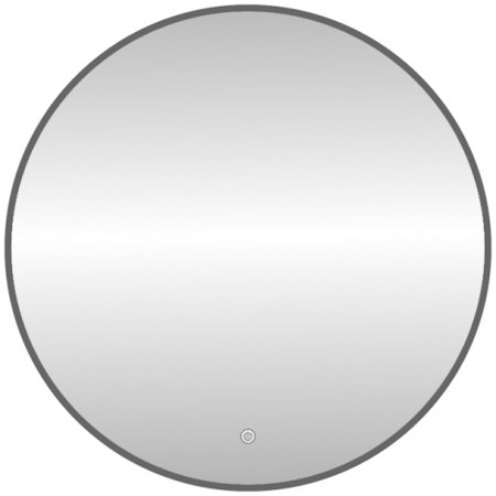 Зеркало с подсветкой LED Fixsen FX-1070F круглое 70х70 см, графит 