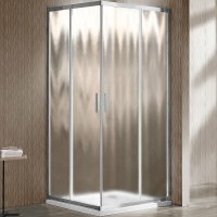 Душевой уголок Vincea Garda 120х100 VSS-1G1012CH профиль Хром стекло шиншилла