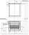 Тумба с раковиной Aquanet Бостон М 80 белый 